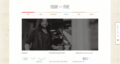 Desktop Screenshot of fouratefive.com